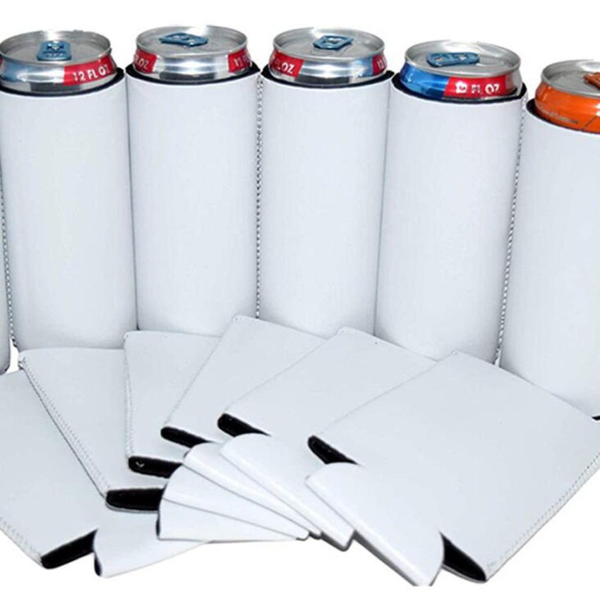 Water Bottle Blank - 10 шт., белый пустой тонкий держатель