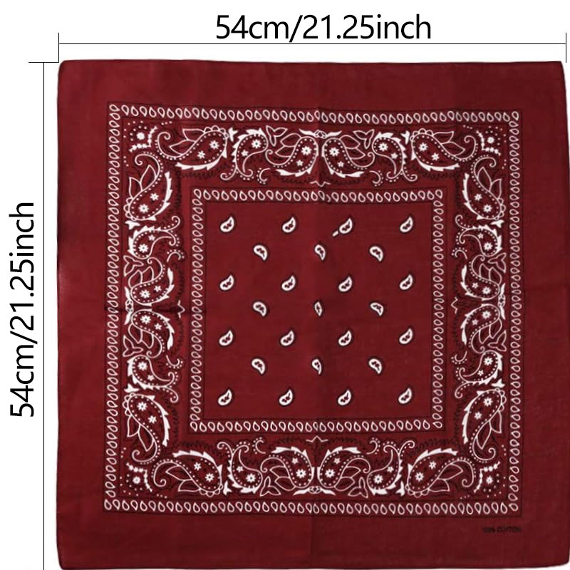 Шарф в стиле хип-хоп с ковбойс – обзор и цена Bandana Blank White